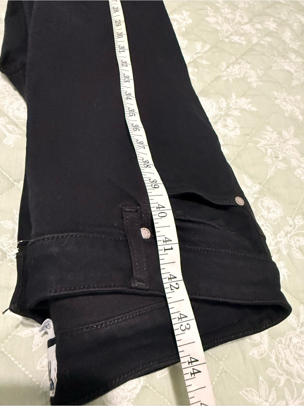 Paige High Rise Manhattan Bootcut Jean - Picture 7 of 9